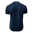 thumbnail image 3 of Playera De Manga Corta Estilo Henley Ligero Para Hombre, 3 of 7