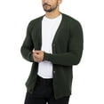 thumbnail image 3 of X RAY JEANS Mens Cotton Cardigan Sweater, Olive, XL, 3 of 10