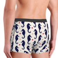 thumbnail image 5 of Kll Seahorses And Hearts Men'S Cotton Boxer Briefs Underwear-X-Large, 5 of 9