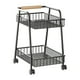 thumbnail image 5 of Carrito de Cocina con Ruedas, Estantería Móvil de 2 Niveles, Multifuncional para Guardería, Cocina, Despensa, Dormitorio Y Sala de Estar., 5 of 9