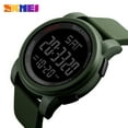 thumbnail image 4 of Simple Digital Men’s Military Watches Waterproof Electronic LED Double Time Black Wristwatch Sport, 4 of 5