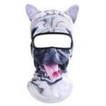 thumbnail image 1 of Visage pour Cyclisme et Activités Extérieures Visage d'Animal 3D avec Oreilles pour Festivals de Musique Raves Fêtes d'Halloween et Tenue Décontractée, 1 of 3