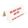 thumbnail image 1 of MR Label Company Do Not Stack 3D Tent Labels 12"" L x 11"" W 100 per Pack, 1 of 2
