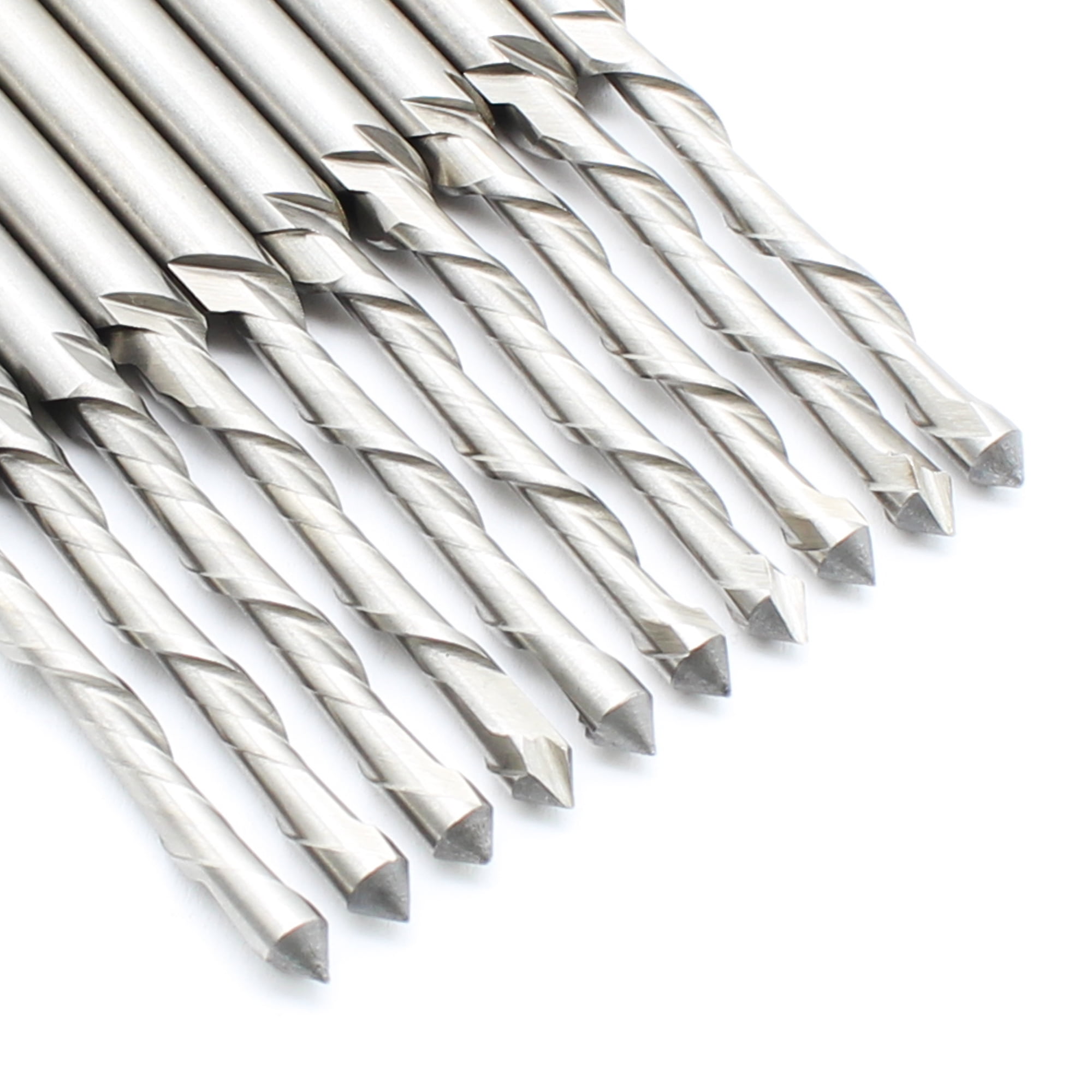 TMAX 10pc 3/16 Inch Drywall Bit Downward Spiral Router Cutout Bits