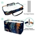 thumbnail image 4 of Hippocampus Large Capacity Reusable Foldable Beach Bag | Oxford Cloth Beach Bag, Laundry Organizer, and Decorative Box, 4 of 7