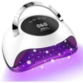 thumbnail image 1 of Uv Led Nail Lamp 120w Nail Dryer For Gel Polish Nail Gel Curing Lamp With 4 Timer, 1 of 5