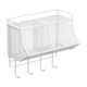 thumbnail image 3 of Soporte para Y Jengibre, 2 , Decoración de Almacenamiento de Alimentos, Organizador Colgante de Pared, Estante de Cocina para Baño, Sala de a blanco, 3 of 9