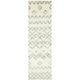thumbnail image 1 of Safavieh Casablanca Shag 5' X 8' Hand Tufted Rug in Ivory and Blue, 1 of 8