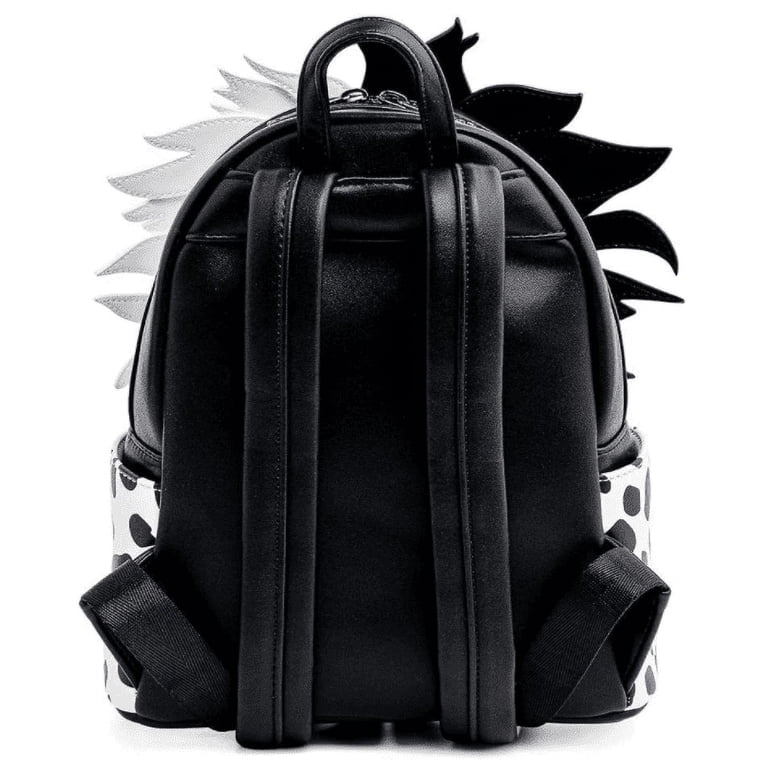 Lounge fly, Disney villains, Carella Deville, woman’s double strap, shoulder bag Loungefly Disney Villains Cruella De Vil Spots Cosplay  main image 3