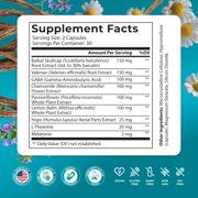 Sleep Formula by PureHealth Research, Naturally Calms & Relaxes for Deeper, Longer, Blissful Sleep, 1 Bottle