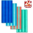 thumbnail image 2 of Beachland Soft Beach Towel 30 x 60 inch Cabana Stripe Hotel Pool and Resort - Two tone Absorbent 100% Cotton, 2 of 6