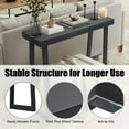 thumbnail image 5 of Zimtown Black Console Table, 36" Wood Sofa Table Entryway TV Table, Multifunctional Use for Living Room, Hallway, Bedroom, Home, Office, 5 of 7