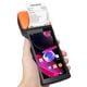 thumbnail image 2 of Impresora de recibos POS Android 13,0 de mano, soporte terminal PDA 1D, 2 of 8