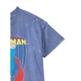 thumbnail image 4 of DC Comics Toddler Boys' Superman Graphic Tee with Short Sleeves, Sizes 12M-5T, 4 of 6