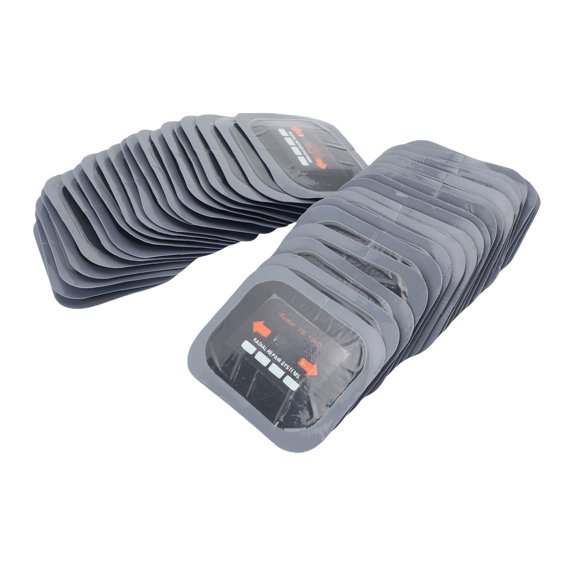 Patches 40Pcs Radial Tire Repair Patches 65x80mm Universal Rubber Tire Patch Kit for Cars Motorcycles Trucks