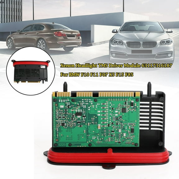 Xenon Headlight TMS Driver Module 63117316187 For BMW F10 F11 F07 X5 F15 F85