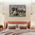 thumbnail image 6 of American Football Jerome Bettis Vs Brian Urlacher Artworks Canvas Poster Room Aesthetic Wall Art Prints Home Modern Decor Gifts 24x36inch(60x90cm), 6 of 6