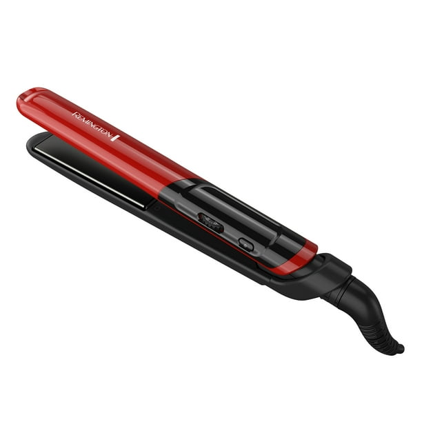 Remington S9810 Pro Silk Ceramic 1" Red Hair Straightener - Walmart.com