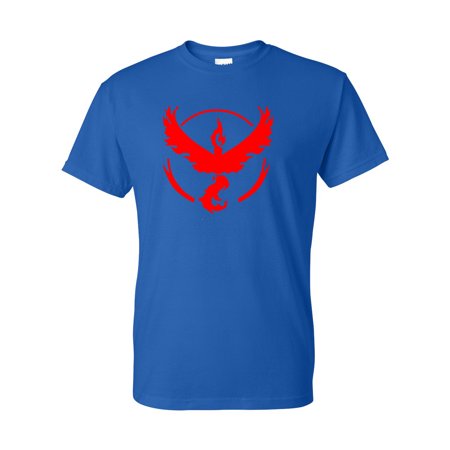 Pokemon Team Valor Red Boys Girls Short Sleeve Shirt