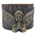 thumbnail image 2 of Estatuillas de maceta de ángel suculentas decorativas de escritorio maceta de cactus para interiores y exteriores jarrón de bonsái para DYNWAVEMX Jarrón de resina suculenta, 2 of 7