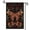 D, variant on XaaKee Garden Flags Gothic Serpent Wing Atlas Moth and Copperheads Print, Double-sided High-Quality White Linen Summer Garden Flag for Outside Backyard Display, 12x18Inch