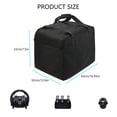 thumbnail image 5 of strong Nylon Storage Bag with Thick Padding & Handle Shockproof Carrying Case Water Resistant for Karaoke G29 Use, 5 of 15