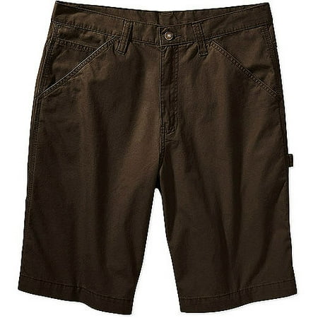 Big Men's Utility Canvas Shorts