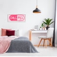 thumbnail image 2 of Stupell Industries Chill Pill Modern Casual Graphic Art White Framed Art Print Wall Art, Design by Daphne Polselli, 2 of 8