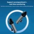 thumbnail image 4 of Mini Wireless Lavalier Microphone System Single Microphone Noise Reduction Wireless Transmission Lightweight Plug and Play Professional Collar Clip Microphone for Phones Computers, 4 of 7