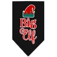 thumbnail image 2 of Christmas Pet and Dog Bandana Screen Printed, "Big Elf", 2 of 10