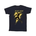 thumbnail image 1 of DC Comics T-Shirt Garçon Noir Adam avec Poitrine Dorée, 1 of 4