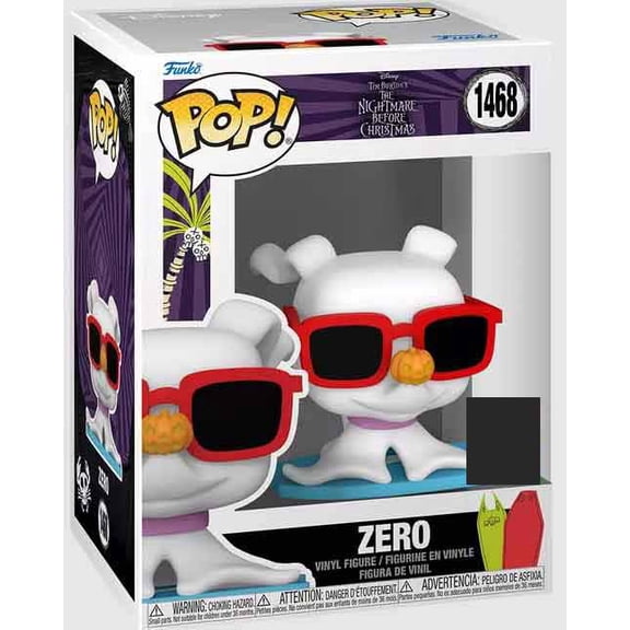 Pop Disney The Nightmare Before Christmas 3.75 Inch Action Figure Exclusive - Zero #1468