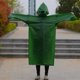 thumbnail image 5 of EeaseMX Chubasquero con capucha para adultos, impermeable, grueso, de EVA, para acampar, para la jungla, impermeable, portátil, reutilizable, para hombres y mujeres (verde militar), 5 of 7