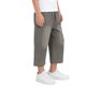 thumbnail image 4 of Capris de Mezclilla para Niños, Shorts de Mezclilla para Niños y Niñas con Cintura Elástica, Tipo Pull on, Pierna Recta, Largo Recortado, con Bolsillos, Gris 12-13 Años, 4 of 7