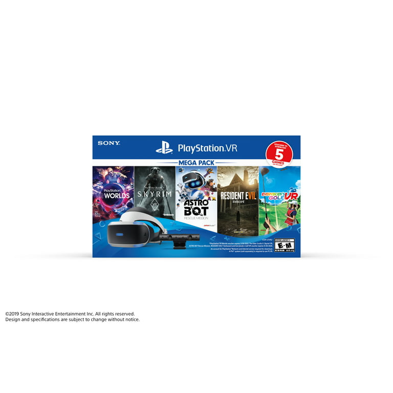 fritid dialekt Duchess Sony PlayStation VR Bundle Five Game Pack - Walmart.com