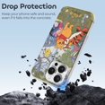thumbnail image 4 of Funda de TPU de Winnie The Pooh para iPhone 16 Pro Max: ultrafina, a prueba de golpes, antiamarilleo, resistente a arañazos, compatible con carga inalámbrica, agarre mejorado, estilo transparente., 4 of 7
