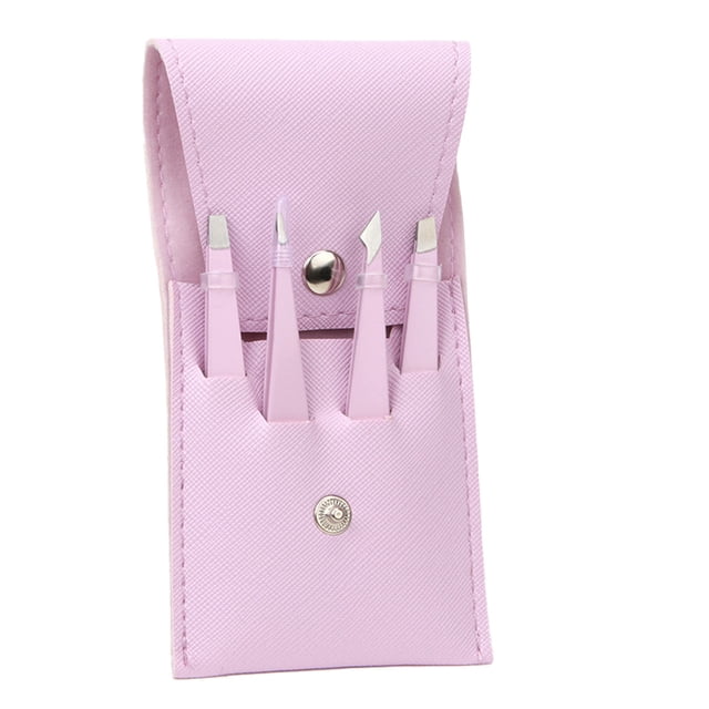 Juego de pinzas para cejas, juego de pinzas para mujer, herramientas de belleza diarias para depilarse