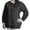 Black, variant on FitMe Adult Disposable Lab Jacket Black Medium 10 Ct