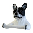 thumbnail image 3 of Portarrollos de papel higiénico con forma de perro, portarollos decorativo con francés para cocinas comerciales y autocaravanas., 3 of 8