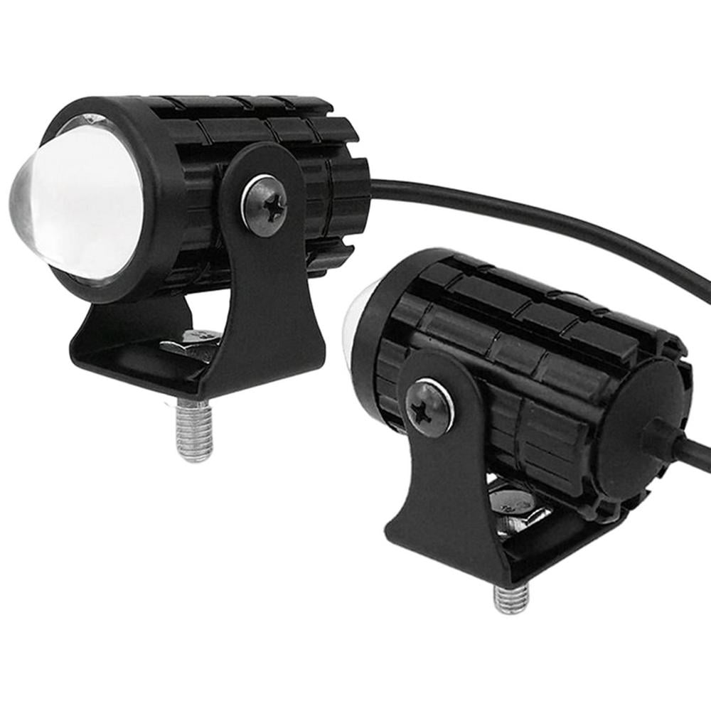 Tohuu Motorcycle Fog Lights Dual Color Waterproof Motorcycle Headlights