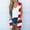001 White, variant on American Flag Print Cardigans July 4th USA Stars & Stripes Patriotic Sleeveless Cardigan Lightweight