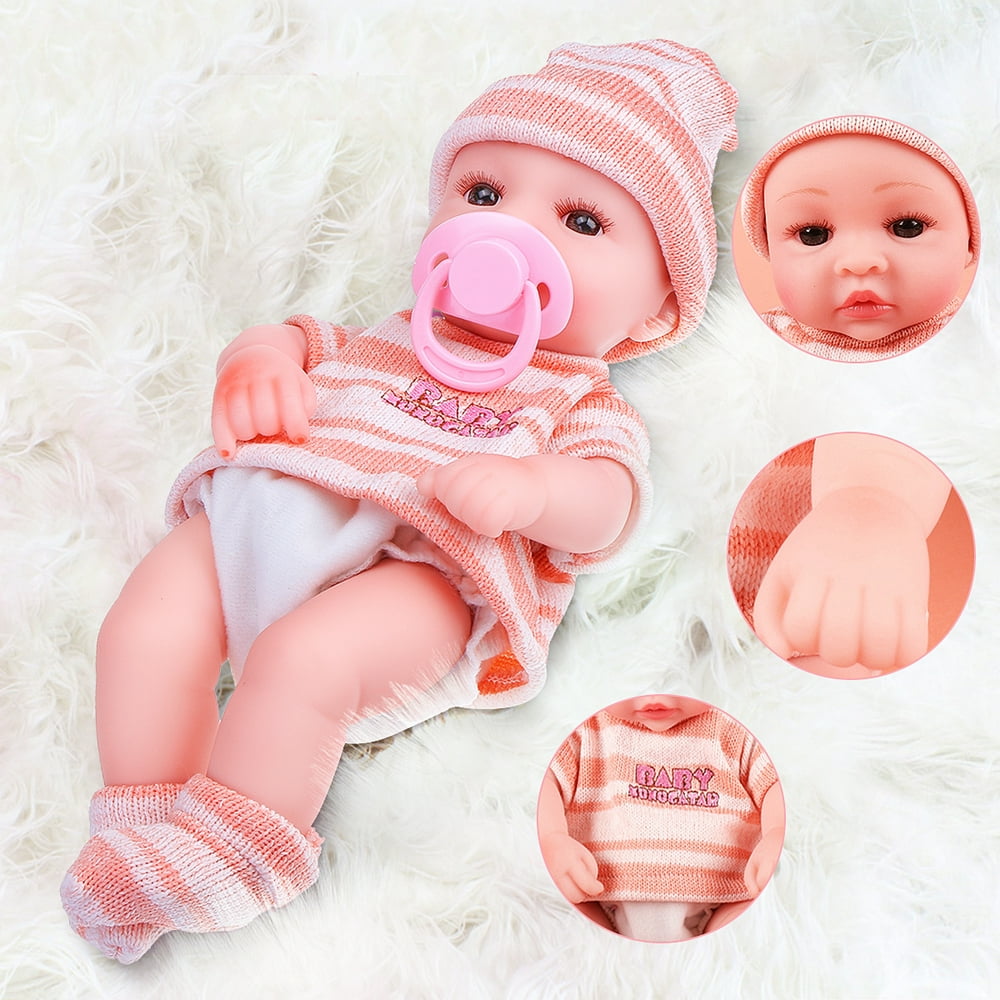 Novashion 19'' Reborn Baby Dolls Realistic Newborn Boy Girl Doll Solid