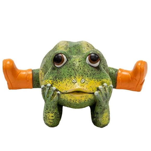 BRECK'S - Statue de Jardin Grenouille Amusante pour Extérieur