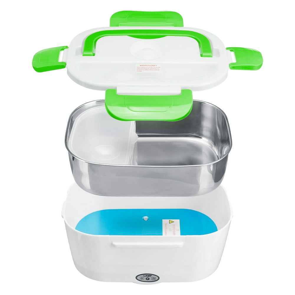 Portable Electric Heated Heating Lunch Box Bento Box Food Warmer Home