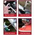 thumbnail image 4 of Aqestyerly Dazzling Colourful Shape Bicycle tools Multifunctional Wrench Bottle Opener Set Party Performance tools Portable tool Set Colorful Shark Shaped Bicycle tool Multifunctional Wrench Bottl, 4 of 9