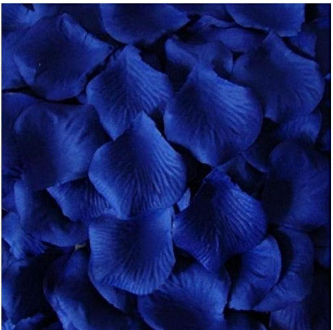 2500 pcs Periwinkle Blue Silk Fabric Flower Rose Petals Wedding Party Decoration 