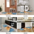 thumbnail image 6 of Pixel dog Rubber Mats Kitchen Runner Kitchen Mats Rectangular, 15.7"x59", Washable, , Absorbent, 6 of 6