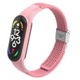 thumbnail image 1 of Correa De Silicón y Nylon + Hebilla Unisex Para Smart Watch De Xiaomi Compatible Con De Mi Band 7 / 6 / 5 / 14, 1 of 5