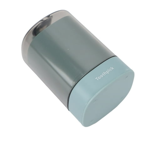 

Toothpick Dispenser Large Capacity Toothpick Container Thickened Automatic Popping Up For Kitchen For Restaurants Green