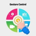 thumbnail image 3 of Anillo De Salud Inteligente, Cómodo Control De Gestos, Ligero, De Acero Inoxidable, Anillo De Seguimiento De Actividad Física De Alta Precisión, IP68 A Prueba De Agua Para, 3 of 7